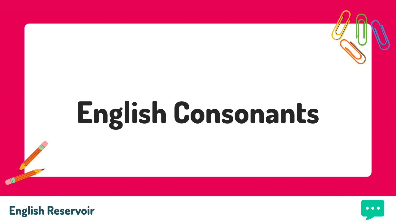 English Consonants
