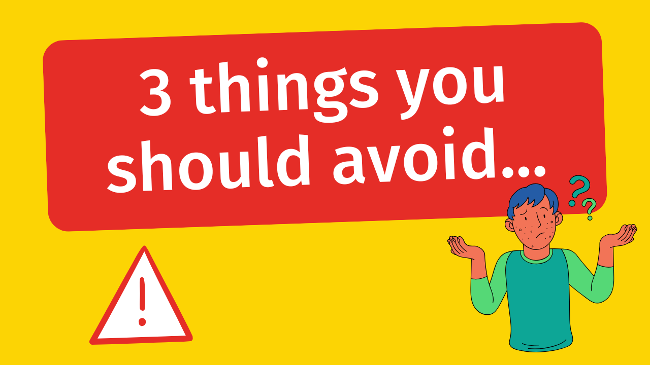 3 english learning mistakes